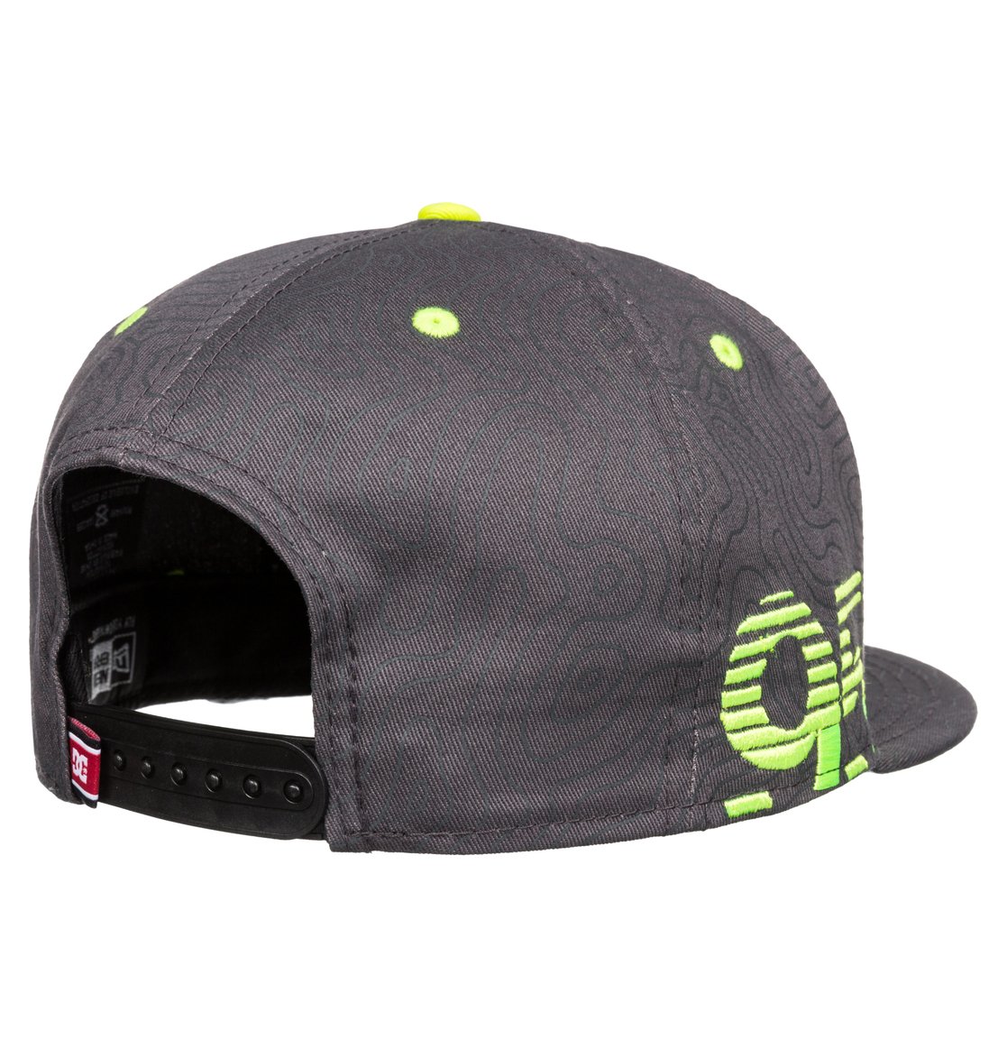 Men's RD Tab Snapback Hat 888327225333 DC Shoes