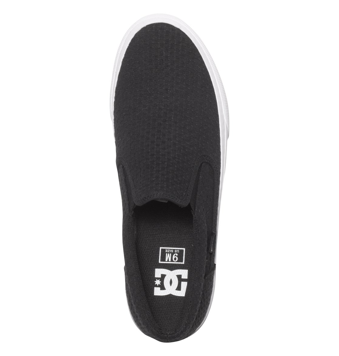 Skate Shoes Men Little Kids DC Shoes Men's Trase Slip-On TX Skate