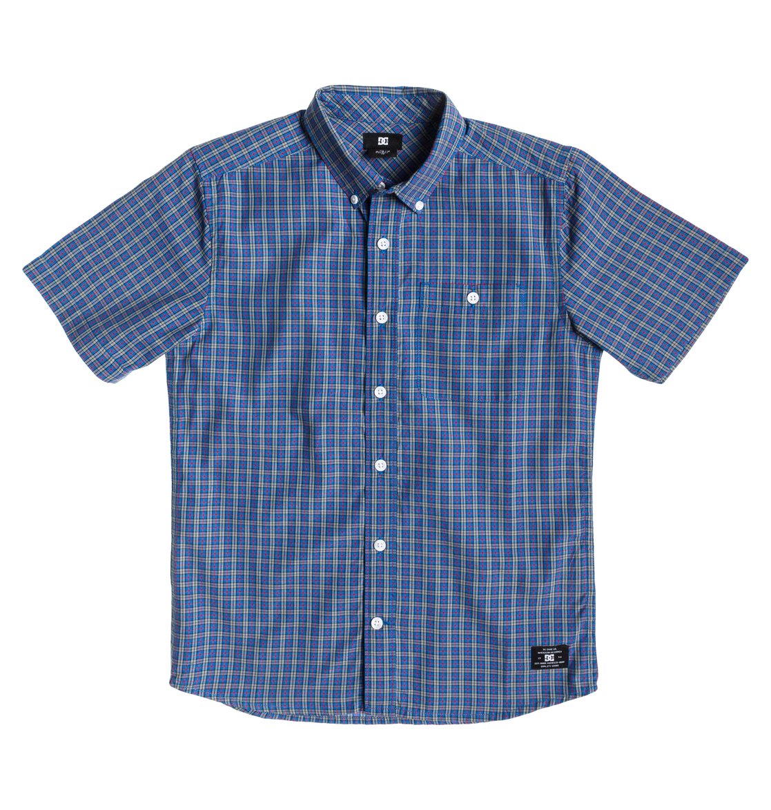 Atura Short Sleeve Boy - Dcshoes Atura Short Sleeve Boy - DcshoesВязаный топ для мальчиков Atura SS BY от DC Shoes – новинка из коллекции Весна 2015. Характеристики: стандартный крой, полусинтетика из хлопка и полиэстера в клетку, нагрудный карман.<br>