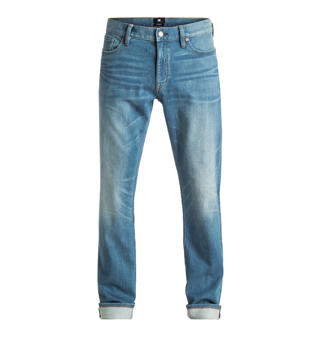 Indigo wash jeans Joe's Jeans Men's Folsom Dark-Wash Straight-Leg Jeans, Clinton Details Joe's Jeans