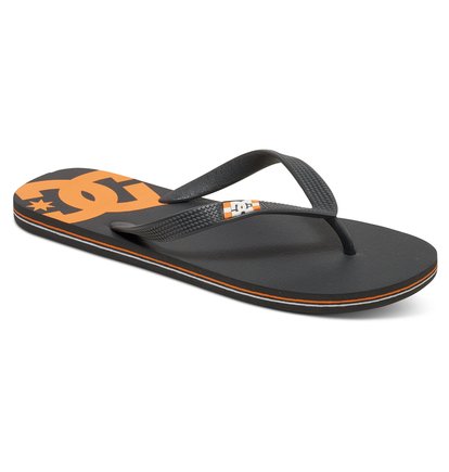 dcshoes, Мужские сланцы Spray, GREY/ORANGE (go6) Spray - Flip-Flops 303272