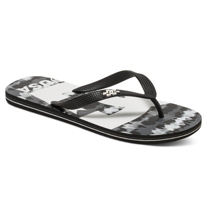 dcshoes, Мужские сланцы Spray Graffik, BLACK/BLACK/WHITE (xkkw) SPRAY GRAFFIK 303276
