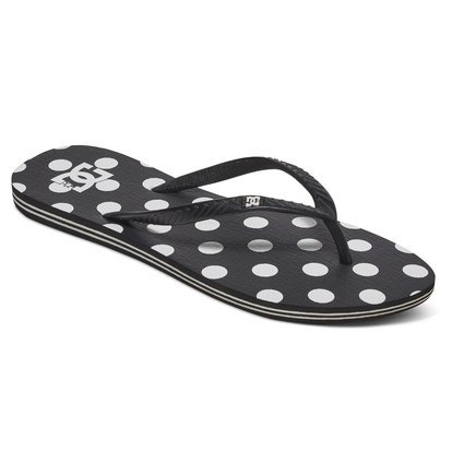 dcshoes, Женские сланцы Spray Graffik, BLACK/WHITE PRINT (bwp) Spray Graffik - Flip-Flops 303363