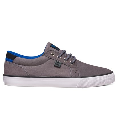 dcshoes, Скейтовые кеды Council S, GREY/GREY/WHITE (xssw) Council S 320174