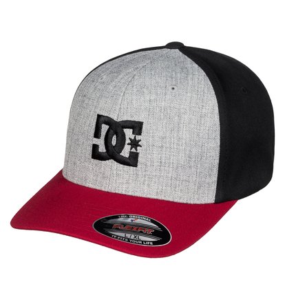 dcshoes, Бейсболка Cap Star, CHILI PEPPER/GREY HEATHER (xrrs) Cap Star - Flexfit Cap 55300096