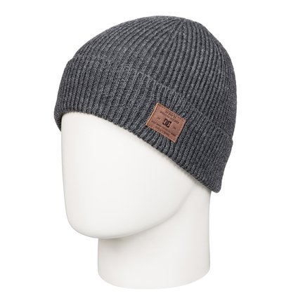 dcshoes, Шапка-beanie с отворотом Hubbish, HEATHER CHARCOAL (kteh) Hubbish - Cuff Beanie ADBHA03039