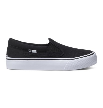 dcshoes, Детские слипоны Trase SE, BLACK/WHITE (bkw) Trase SE - Slip-On Shoes ADBS300132