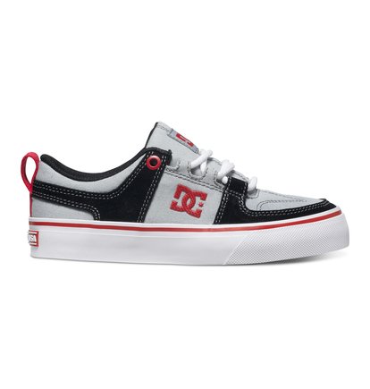 dcshoes, Низкие кеды Lynx Vulc (4-7 лет), GREY/RED (grf) Lynx Vulc - Low-Top Shoes ADBS300164