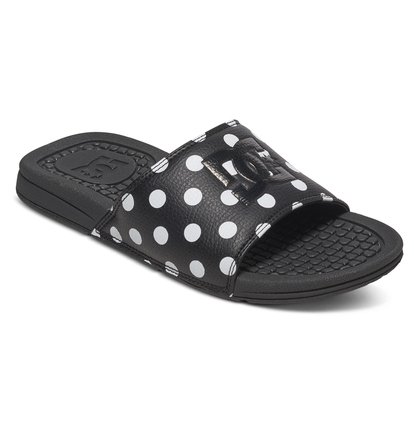 dcshoes, Шлепанцы Bolsa SE, BLACK/WHITE PRINT (bwp) BOLSA WOMENS SE ADJL100008