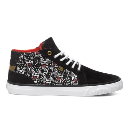 dcshoes, Женские кеды средней высоты Council Mid X TR, BLACK PRINT (bpt) Council Mid X TR - Mid Shoes ADJS300128