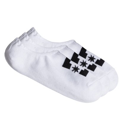 dcshoes, Низкие носки DC, 3 пары в комплекте, WHITE (wbn0) DC - Ankle Socks, 3 Pack ADYAA03048