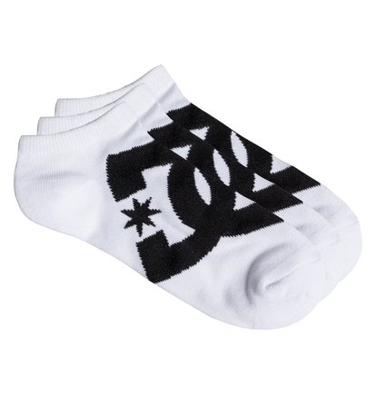 dcshoes, Низкие носки Suspension 3, 3 пары в комплекте, WHITE (wbn0) Suspension 3 - Ankle Socks, 3 Pack ADYAA03055