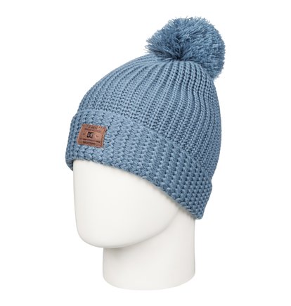 dcshoes, Шапка с помпоном Shells Worth, COPEN BLUE (bmn0) Shells Worth - Bobble Hat ADYHA03367