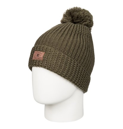 dcshoes, Шапка с помпоном Shells Worth, FATIGUE GREEN (cqy0) Shells Worth - Bobble Hat ADYHA03367