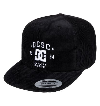 dcshoes, Бейсболка Cordbank Snapback, BLACK (kvj0) Cordbank - Snapback Cap ADYHA03430
