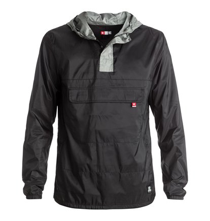 dcshoes, Ветровка-пуловер Slam City Skates, BLACK (kvj0) Slam City - Windbreaker Pullover ADYJK03037