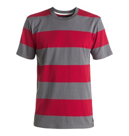 dcshoes, Футболка Madars Stripe, CHILI PEPPER (rrd0) Madars Stripe - T-Shirt ADYKT03102