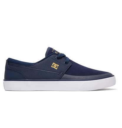 dcshoes, Скейтовые кеды Wes Kremer 2 S, NAVY/GOLD (ngl) Wes Kremer 2 S - Skate Shoes ADYS300241