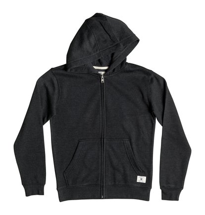 dcshoes, Толстовка на молнии Rebel, PIRATE BLACK (kte0) Rebel - Zip-Up Hoodie EDBFT03034