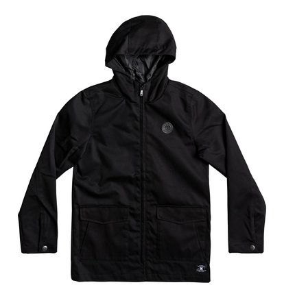 dcshoes, Куртка Exford с капюшоном, BLACK (kvj0) Exford - Hooded Water-Resistant Jacket EDBJK03024