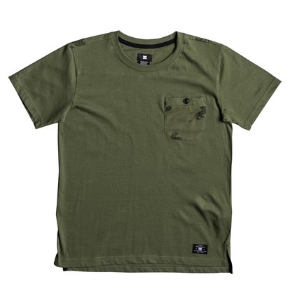 dcshoes, Футболка Waterglen, VINTAGE GREEN TIGER AMBUSH (gzj6) Waterglen - T-Shirt EDBKT03084