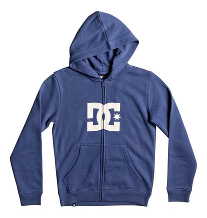 dcshoes, Толстовка на молнии Star, WASHED INDIGO (bsa0) Star - Zip-Up Hoodie EDBSF03039