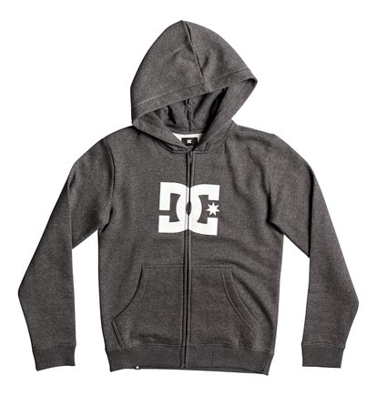 dcshoes, Толстовка на молнии Star, CHARCOAL HEATHER (kteh) Star - Zip-Up Hoodie EDBSF03039