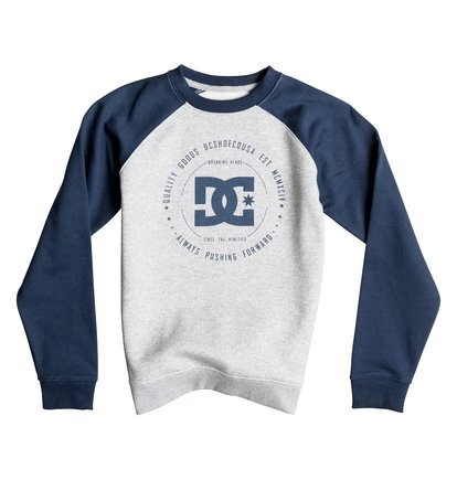 dcshoes, Свитшот Rebuilt Raglan, GREY HEATHER (knfh) Rebuilt Raglan - Sweatshirt EDBSF03060