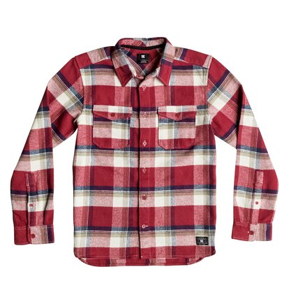 dcshoes, Рубашка Marsha Flannel с длинным рукавом, MARSHA CHILI PEPPER (rrd2) Marsha Flannel - Long Sleeve Shirt EDBWT03017