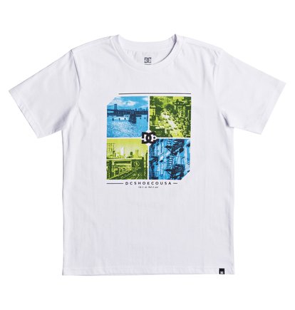 dcshoes, Футболка City To State, SNOW WHITE (wbb0) City To State - T-Shirt EDBZT03265