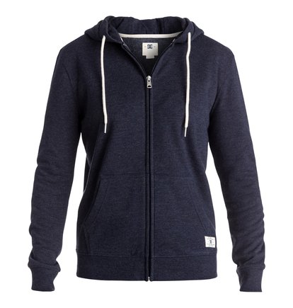 dcshoes, Женская худи на молнии Rebel Star, DARK INDIGO (byj0) Rebel Star - Zip-Up Hoodie EDJFT03024