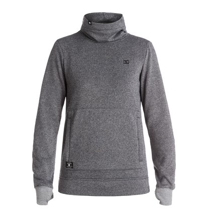 dcshoes, Катальный свитшот Veneer, HEATHER PEWTER (bev0) Veneer - Riding Sweatshirt EDJFT03034