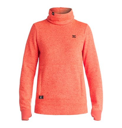 dcshoes, Катальный свитшот Veneer, FIERY CORAL (mkz0) Veneer - Riding Sweatshirt EDJFT03034