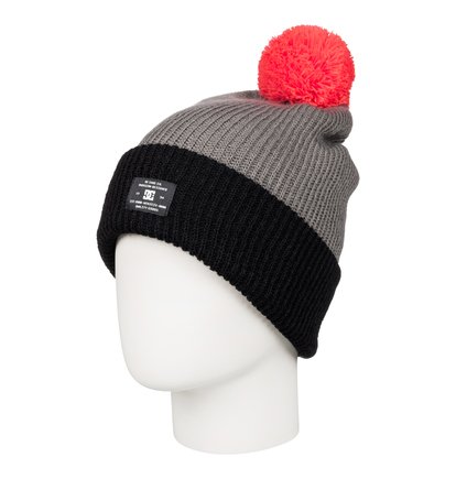 dcshoes, Шапка женская с помпоном Trilogy, PEWTER (kpf0) Trilogy - Bobble Hat EDJHA03018