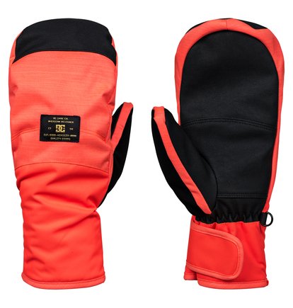 dcshoes, Сноубордические варежки Franchise, FIERY CORAL (mkz0) Franchise - Snowboard/Ski Mittens EDJHN03009