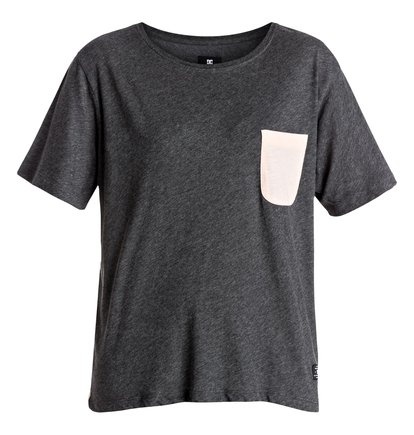 dcshoes, Футболка Sand Yusky, CHARCOAL HEATHER (kteh) Sand Yusky - Pocket T-Shirt EDJKT03021