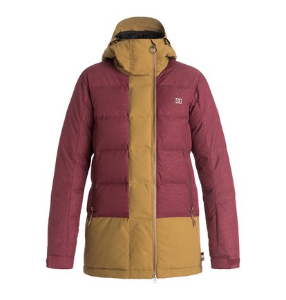 dcshoes, Сноубордический пуховик Liberty, CORDOVAN RED (rrt0) Liberty - Puffer Snow Jacket EDJTJ03016