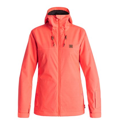dcshoes, Сноубордическая куртка Delinquent, FIERY CORAL (mkz0) Delinquent - Snow Jacket EDJTJ03017