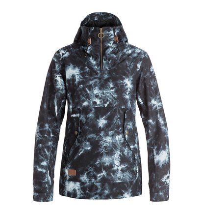 dcshoes, Сноубордическая куртка-пуловер Skyline, TIE DYE (wbbw) Skyline - Pullover Snow Jacket EDJTJ03018