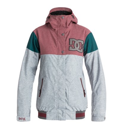 dcshoes, Сноубордическая куртка DCLA, HEATHER PEWTER (bev0) DCLA - Snow Jacket EDJTJ03022