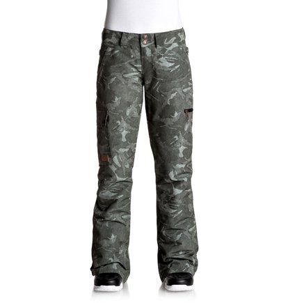 dcshoes, Сноубордические штаны Recruit, BRITISH CAMO GREEN WOMEN (gqm7) Recruit - Snow Pants EDJTP03013