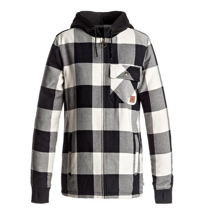 dcshoes, Backwoods - Technical Riding Shacket, OS BUFFALO PLAID (krp2) Backwoods - Technical Riding Shacket EDJWT03001