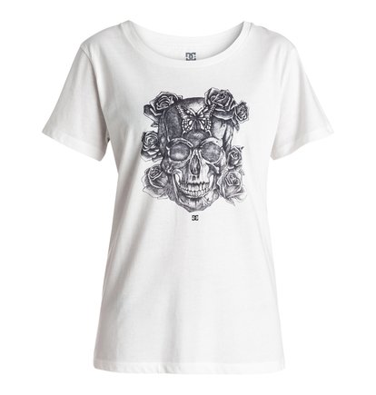 dcshoes, Футболка No Fear Of Depths, LILY WHITE (wcq0) No Fear Of Depths - T-Shirt EDJZT03077