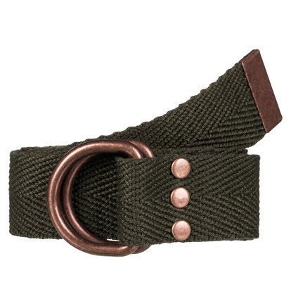 dcshoes, Ремень Native Alter, VINTAGE GREEN (gzj0) Native Alter - Webbing D-Ring Belt EDYAA03115