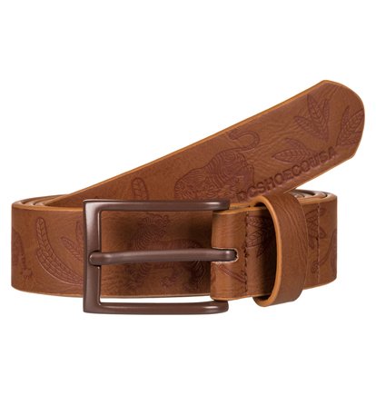 dcshoes, Ремень Full Sails, COFFEE BEAN (ctl0) Full Sails - Faux-Leather Belt EDYAA03117