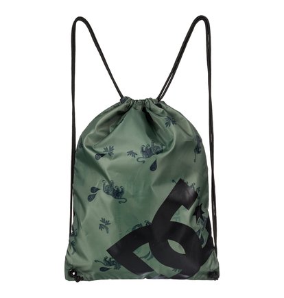 dcshoes, Рюкзак-мешок Cinched, VINTAGE GREEN TIGER AMBUSH (gzj7) Cinched - Drawstring Backpack EDYBA03028