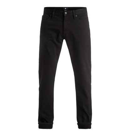 dcshoes, Прямые джинсы Worker Straight Rinse, BLACK BLACK RINSE (kvdw) Worker Straight Rinse - Straight Fit Jeans EDYDP03303