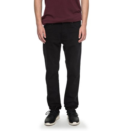 dcshoes, Узкие джинсы Worker Black Rinse Slim, BLACK RINSE (kvjw) Worker Black Rinse Slim - Slim Fit Jeans EDYDP03331