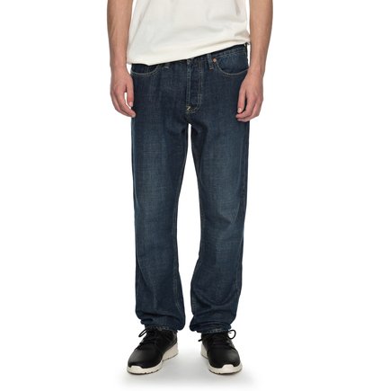 dcshoes, Прямые джинсы Worker Stone Wash Straight, STONE WASH (bhlw) Worker Stone Wash Straight - Straight Fit Jeans EDYDP03338