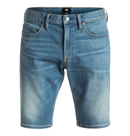 dcshoes, Джинсовые шорты Washed Straight, MEDIUM INDIGO BLEACH (bjdw) Washed Straight - Denim Shorts EDYDS03016